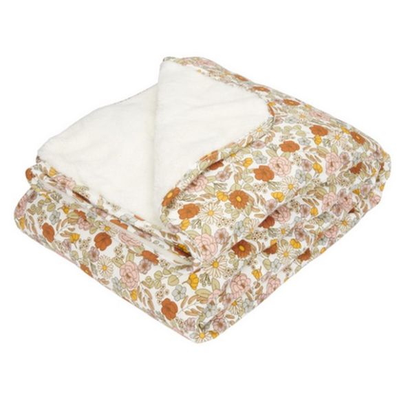 Βρεφική κουβέρτα κρεβατιού Little Dutch vintage little flowers 110x140 στο Bebe Maison