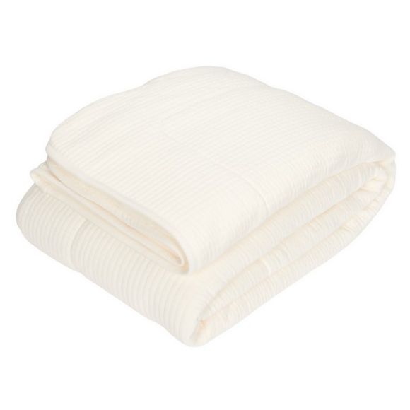 Bed blanket Little Dutch pure soft white 110x140 στο Bebe Maison