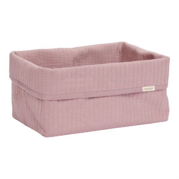 Καλάθι αλλαξιέρας μεγάλο Little Dutch pure mauve στο Bebe Maison