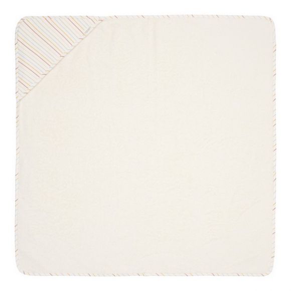 Βρεφική μπουρνουζοπετσέτα Little Dutch vintage sunny stripes 100 x 100 στο Bebe Maison