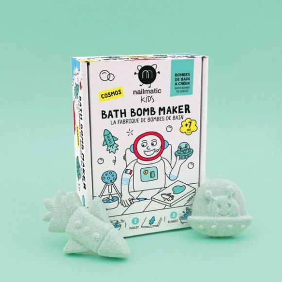 Σετ παρασκευής Bath bomb Nailmatic διάστημα στο Bebe Maison