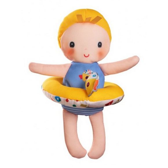 Lilliputiens Gaspard doll bath toy with life jacket στο Bebe Maison