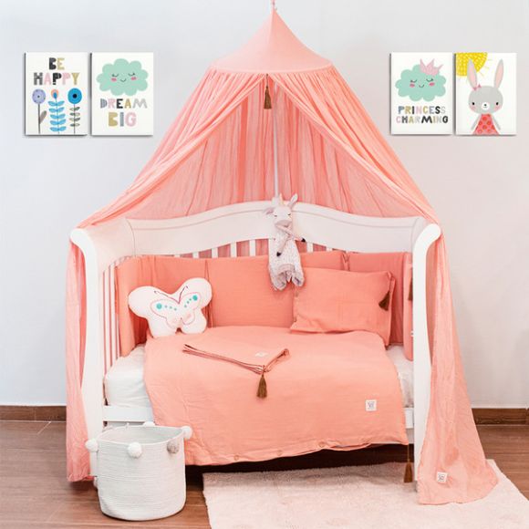 Σετ προίκας 3 τμχ Funna Baby Coral pink στο Bebe Maison