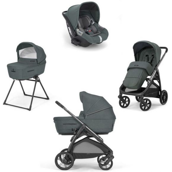 Πολυκαρότσι 3 σε 1 Inglesina Aptica Quattro Emerald Green στο Bebe Maison