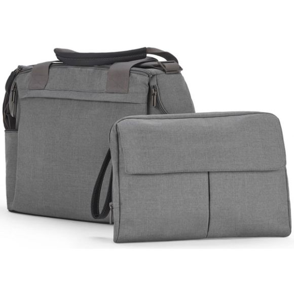Τσάντα αλλαξιέρα Inglesina Aptica Dual Bag Satin Grey στο Bebe Maison