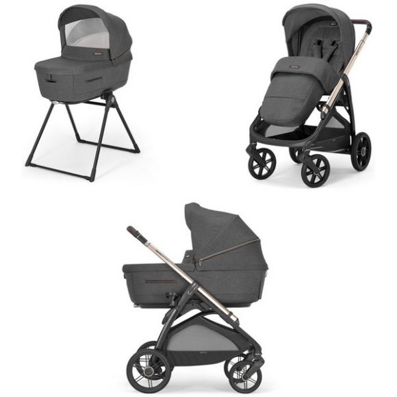 Πολυκαρότσι 2 σε 1 Inglesina Aptica Duo Velvet Grey στο Bebe Maison