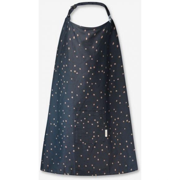 Ποδιά θηλασμού Minene Charcoal Dots στο Bebe Maison