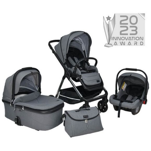 Πολυκαρότσι 3 σε 1 Bebe Stars Nammas grey στο Bebe Maison