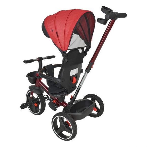 Ποδηλατάκι τρίκυκλο 360° Bebe Stars Spark κόκκινο στο Bebe Maison