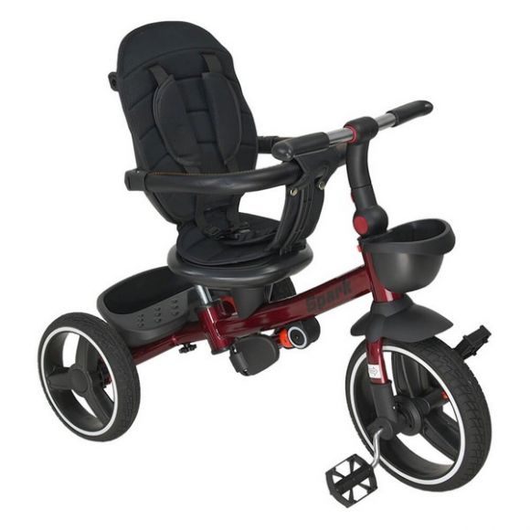 Ποδηλατάκι τρίκυκλο 360° Bebe Stars Spark κόκκινο στο Bebe Maison