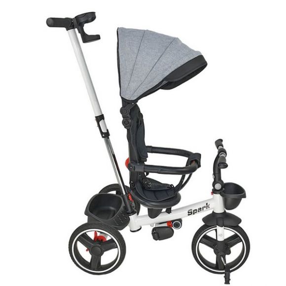 Ποδηλατάκι τρίκυκλο 360° Bebe Stars Spark γκρι στο Bebe Maison