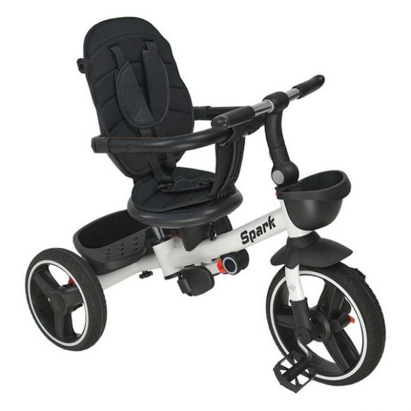Ποδηλατάκι τρίκυκλο 360° Bebe Stars Spark γκρι στο Bebe Maison
