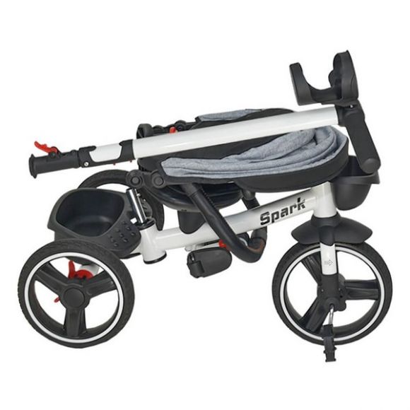 Ποδηλατάκι τρίκυκλο 360° Bebe Stars Spark γκρι στο Bebe Maison
