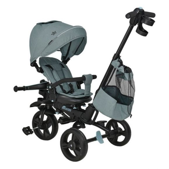 Ποδηλατάκι τρίκυκλο 360° Bebe Stars Aviator 5 σε 1 μέντα στο Bebe Maison