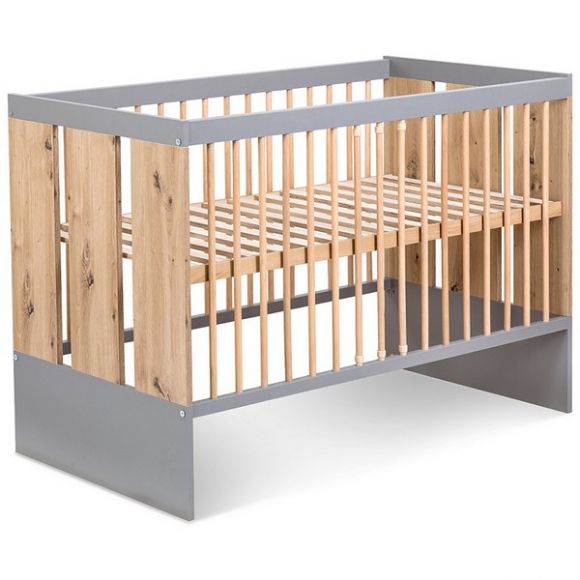 Βρεφικό κρεβάτι καναπές Klups Pauline graphite oak 120*60cm στο Bebe Maison