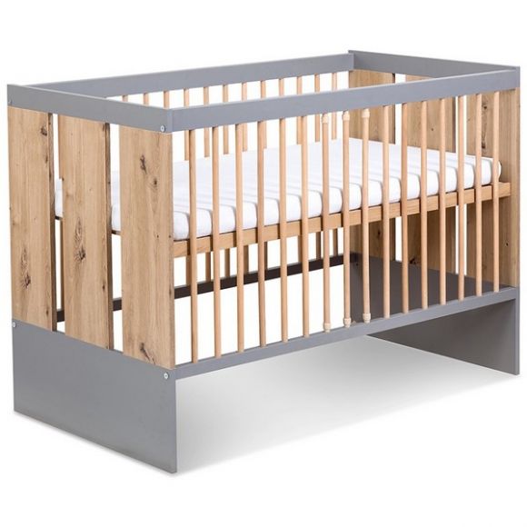 Βρεφικό κρεβάτι καναπές Klups Pauline graphite oak 120*60cm στο Bebe Maison
