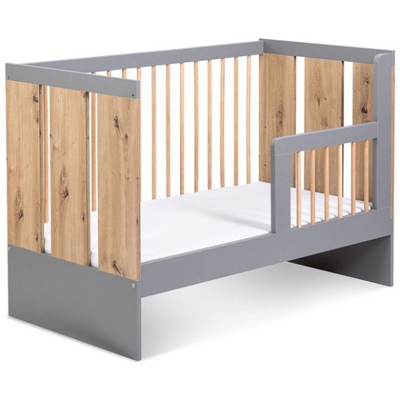 Βρεφικό κρεβάτι καναπές Klups Pauline graphite oak 120*60cm στο Bebe Maison