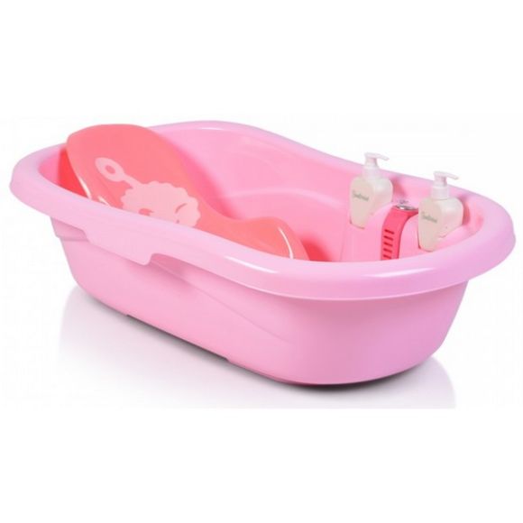 Μπανιέρα μωρού Moni Santorini pink στο Bebe Maison