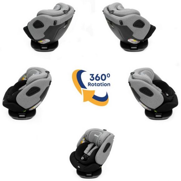Παιδικό κάθισμα αυτοκινήτου Dovadi iGo i-size 40-150cm Isofix 360° Midnight Black στο Bebe Maison