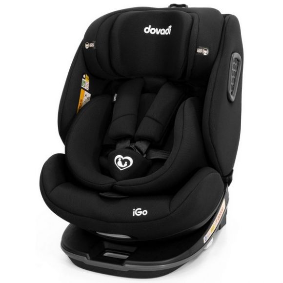 Παιδικό κάθισμα αυτοκινήτου Dovadi iGo i-size 40-150cm Isofix 360° Midnight Black στο Bebe Maison