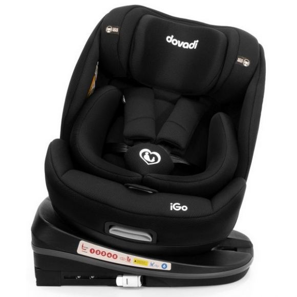 Παιδικό κάθισμα αυτοκινήτου Dovadi iGo i-size 40-150cm Isofix 360° Midnight Black στο Bebe Maison