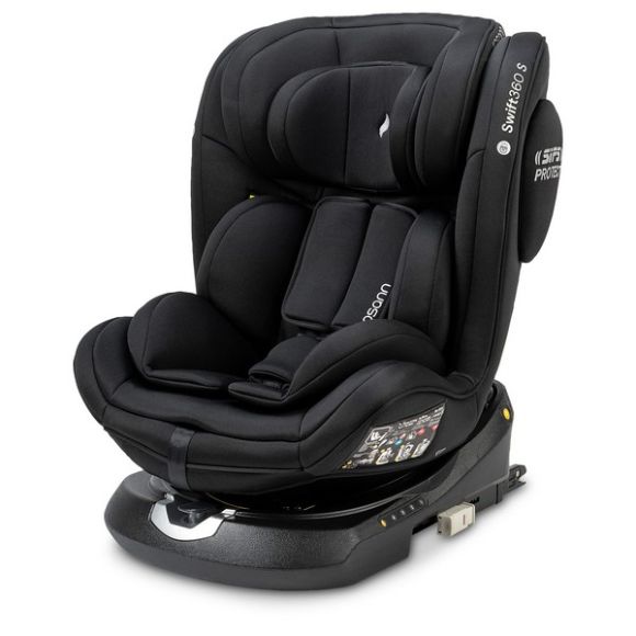 Κάθισμα αυτοκινήτου Osann Swift 360 S i-Size all BLACK 76-150εκ. (9-36 kgr) στο Bebe Maison