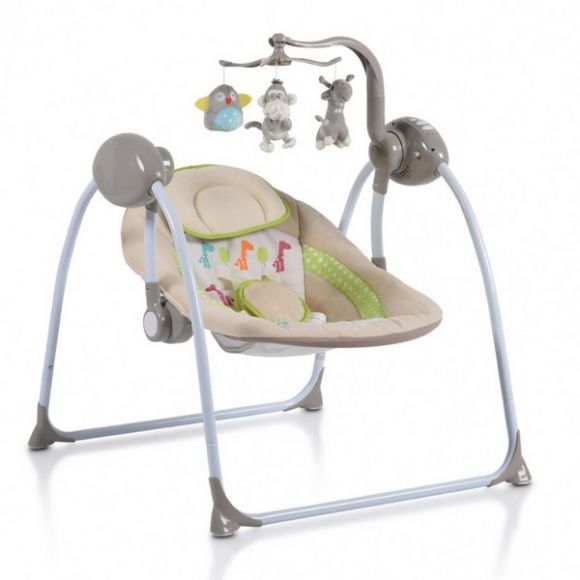 Ρηλάξ κούνια Cangaroo Baby swing grey στο Bebe Maison