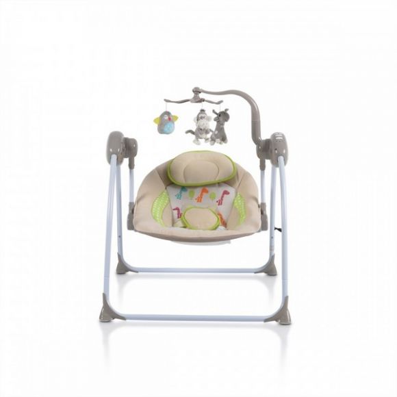 Ρηλάξ κούνια Cangaroo Baby swing grey στο Bebe Maison