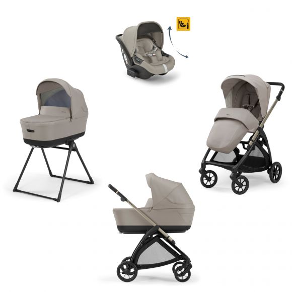 3 in 1 Inglesina Quattro Electa Tribeca Green color skeleton Total Black [CLONE] [CLONE] [CLONE] [CLONE] στο Bebe Maison