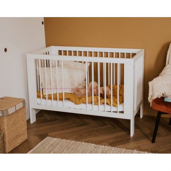 Βρεφικό κρεβάτι καναπές Klups Olivia white 120*60cm στο Bebe Maison