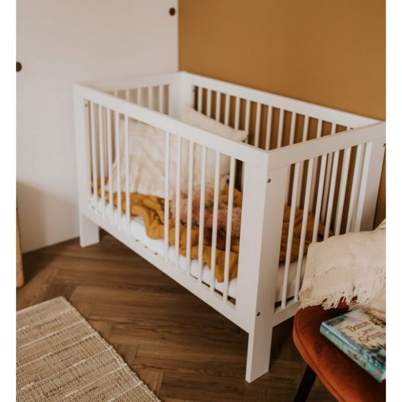 Βρεφικό κρεβάτι καναπές Klups Olivia white 120*60cm στο Bebe Maison