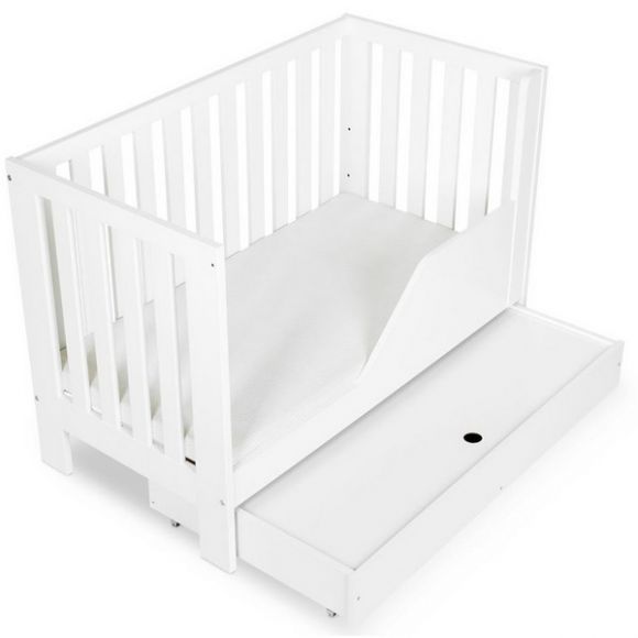 Βρεφικό κρεβάτι καναπές Klups Amelia II white 120*60cm στο Bebe Maison