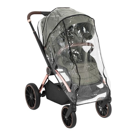 Stroller 2in1 with carrycot Kara Army Green στο Bebe Maison