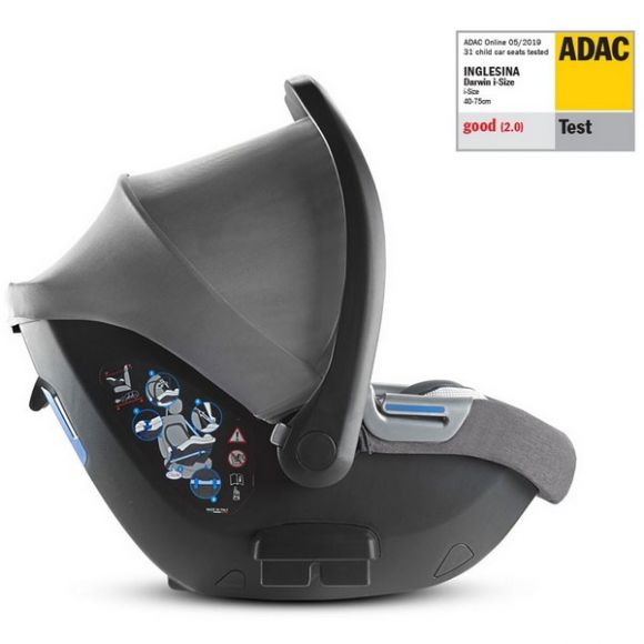 Παιδικό κάθισμα αυτοκινήτου Inglesina Aptica XT Darwin I-Size Magnet grey 40-75εκ. στο Bebe Maison