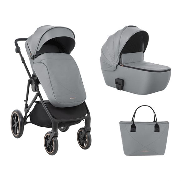 Stroller 2in1 with carrycot Thea Grey 2024 στο Bebe Maison