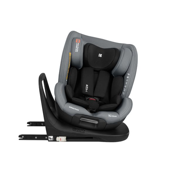 Car seat 40-150 cm i-View i-SIZE Dark Grey στο Bebe Maison