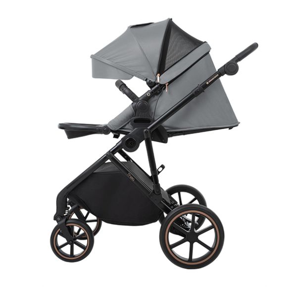 Stroller 2in1 with carrycot Thea Grey 2024 στο Bebe Maison
