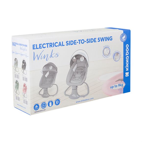 Electrical side-to-side swing Winks Pink 2024 [CLONE] στο Bebe Maison