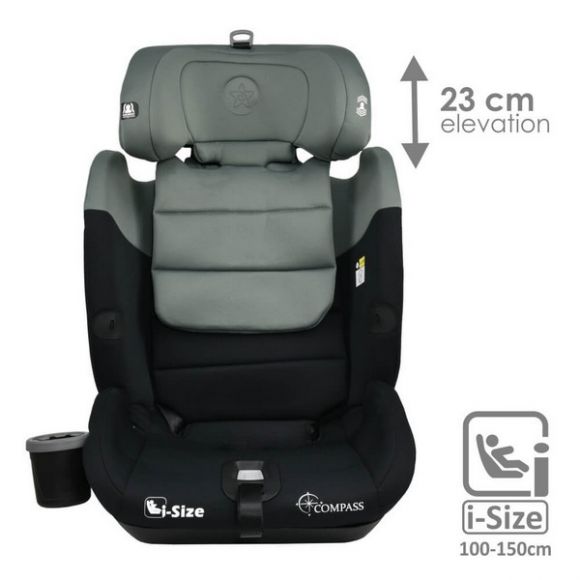 Κάθισμα Αυτοκινήτου Bebe Stars i-SIZE 76-150 εκ Compass Isofix i-Size Olive στο Bebe Maison