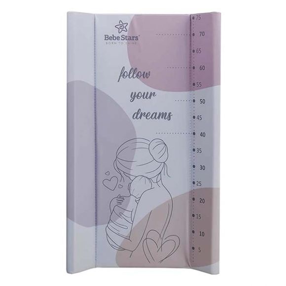 Αλλαξιέρα σκληρή Bebe Stars Leaf Stone Sand στο Bebe Maison