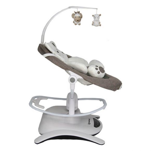 Ηλεκτρική κούνια ρηλάξ  Bebe Stars Imagine 2 in 1 Brown 255-182 στο Bebe Maison