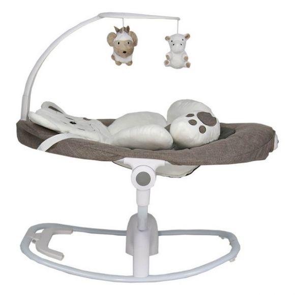 Ηλεκτρική κούνια ρηλάξ  Bebe Stars Imagine 2 in 1 Brown 255-182 στο Bebe Maison