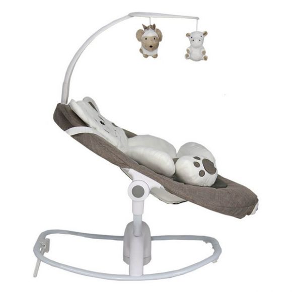 Ηλεκτρική κούνια ρηλάξ  Bebe Stars Imagine 2 in 1 Brown 255-182 στο Bebe Maison