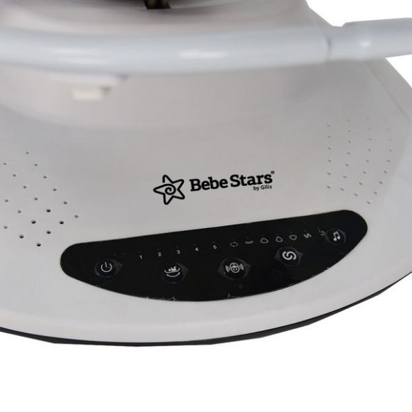 Ηλεκτρική κούνια ρηλάξ  Bebe Stars Imagine 2 in 1 Brown 255-182 στο Bebe Maison