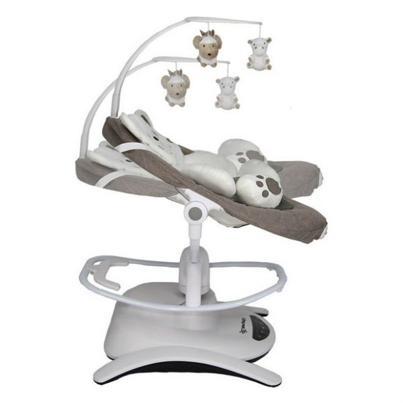 Ηλεκτρική κούνια ρηλάξ  Bebe Stars Imagine 2 in 1 Brown 255-182 στο Bebe Maison