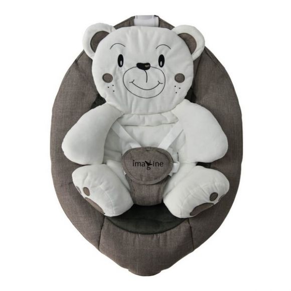 Ηλεκτρική κούνια ρηλάξ  Bebe Stars Imagine 2 in 1 Brown 255-182 στο Bebe Maison