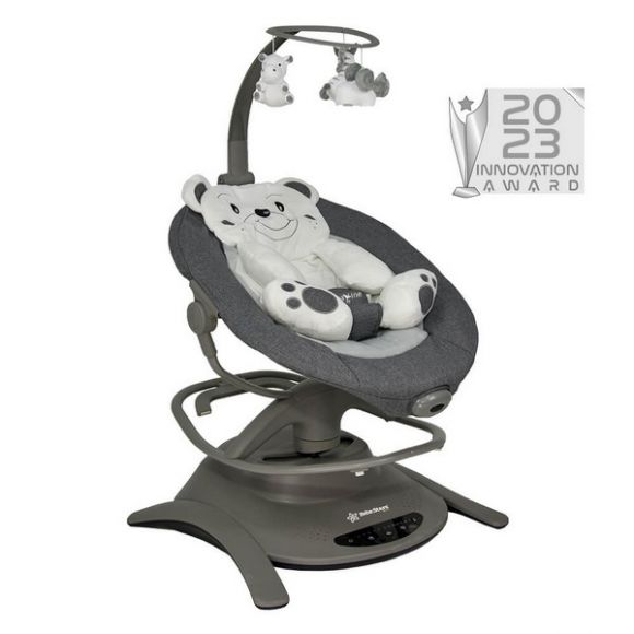 Ηλεκτρική κούνια ρηλάξ Bebe Stars Imagine 2 in 1 Grey 255-186 στο Bebe Maison