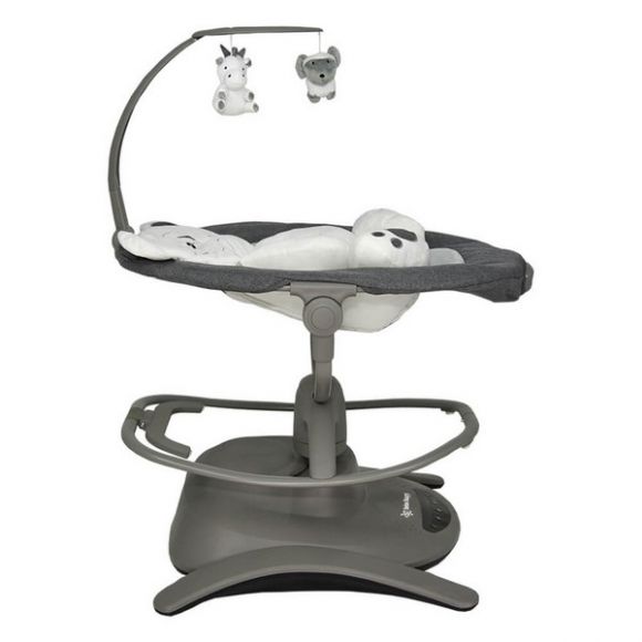 Ηλεκτρική κούνια ρηλάξ Bebe Stars Imagine 2 in 1 Grey 255-186 στο Bebe Maison