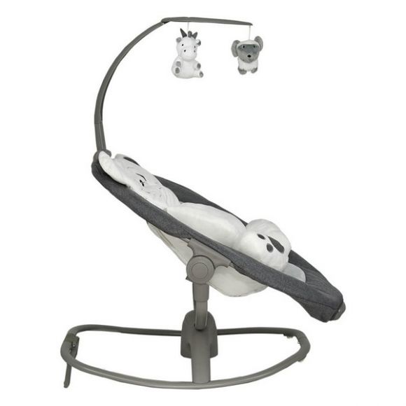 Ηλεκτρική κούνια ρηλάξ Bebe Stars Imagine 2 in 1 Grey 255-186 στο Bebe Maison