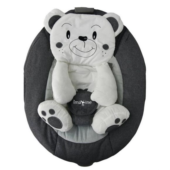 Ηλεκτρική κούνια ρηλάξ Bebe Stars Imagine 2 in 1 Grey 255-186 στο Bebe Maison